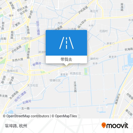翁埠路地图