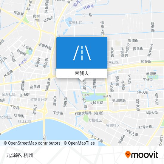 九源路地图