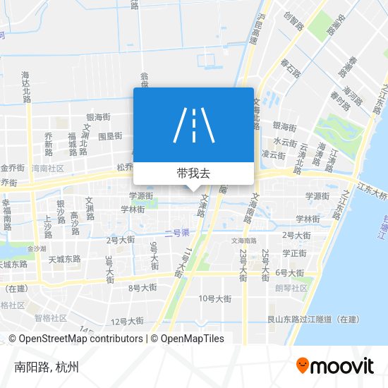 南阳路地图