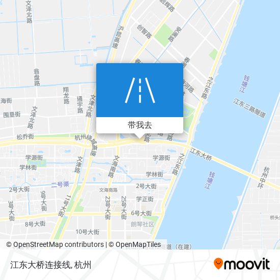 江东大桥连接线地图