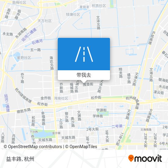 益丰路地图