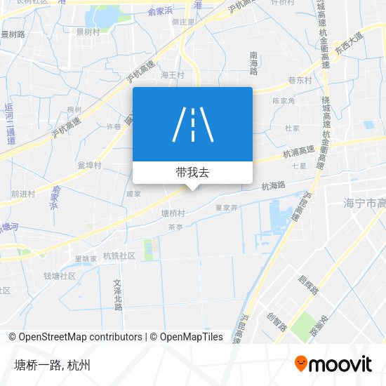塘桥一路地图