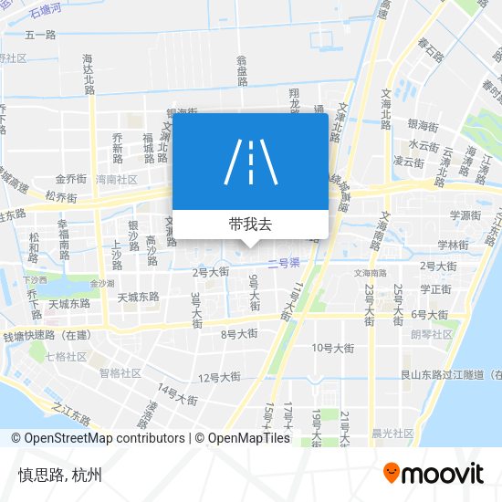 慎思路地图