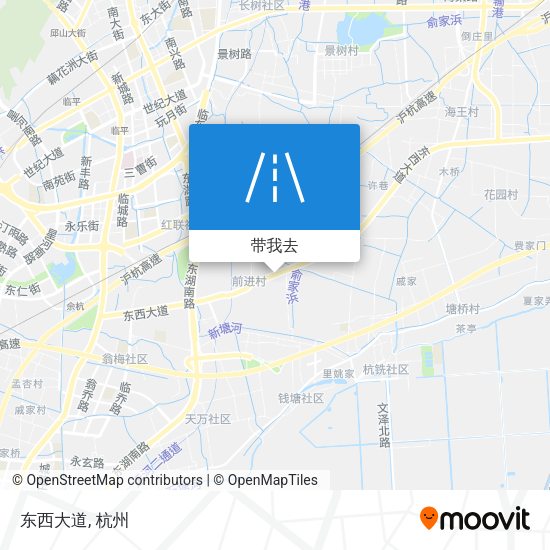 东西大道地图