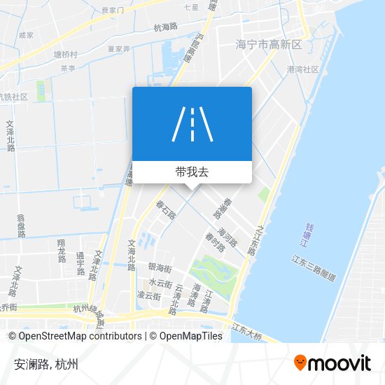 安澜路地图