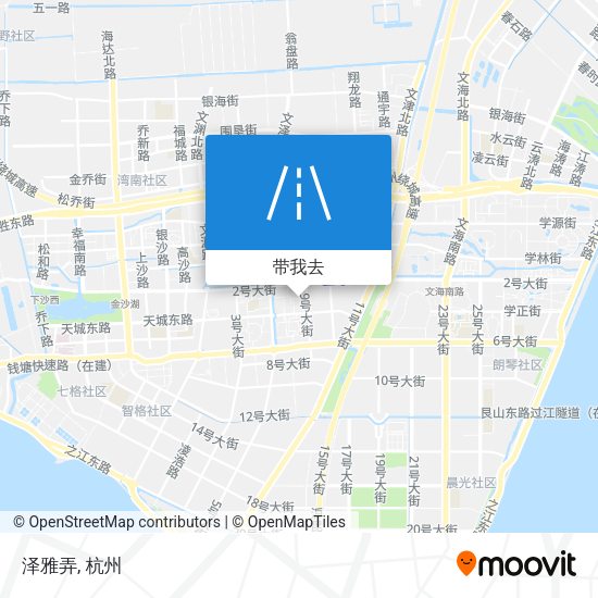 泽雅弄地图