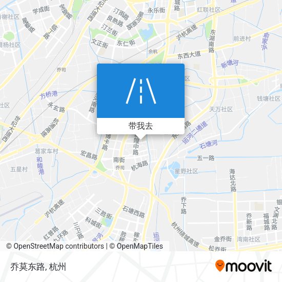 乔莫东路地图