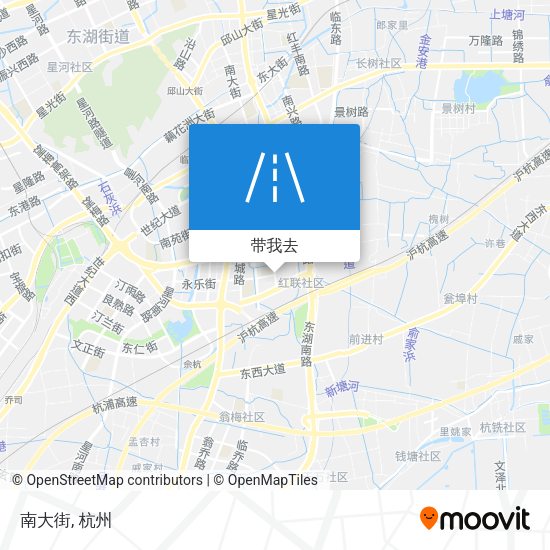 南大街地图