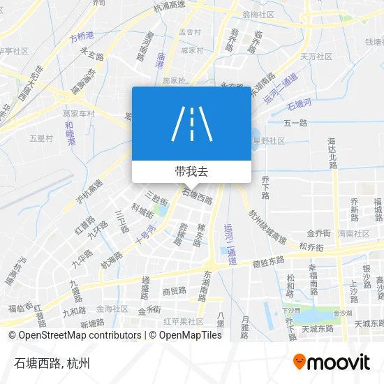 石塘西路地图