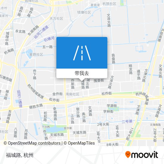 福城路地图