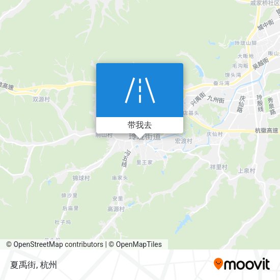 夏禹街地图