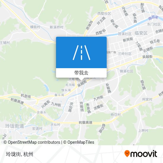 玲珑街地图