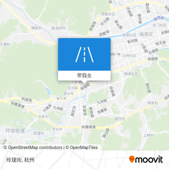 玲珑街地图