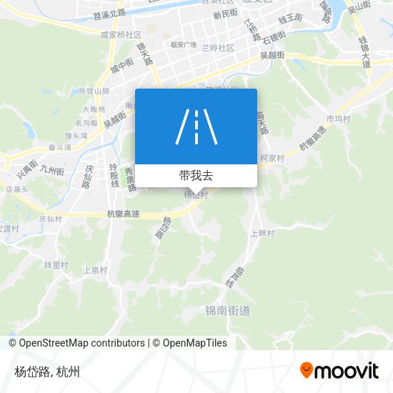 杨岱路地图