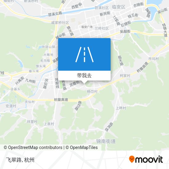 飞翠路地图