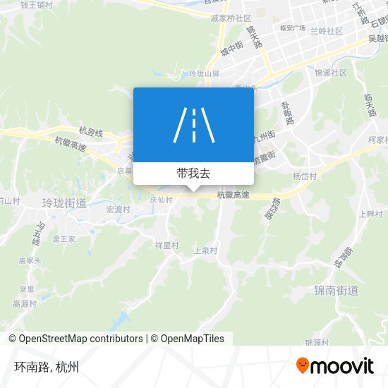 环南路地图