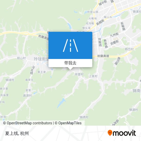 夏上线地图