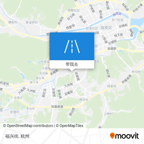 福兴街地图
