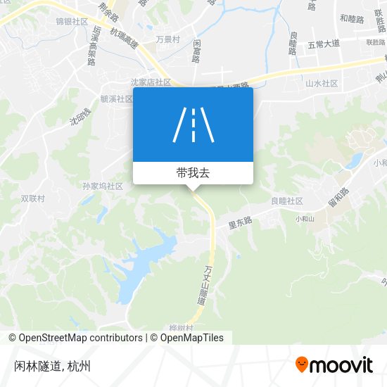 闲林隧道地图