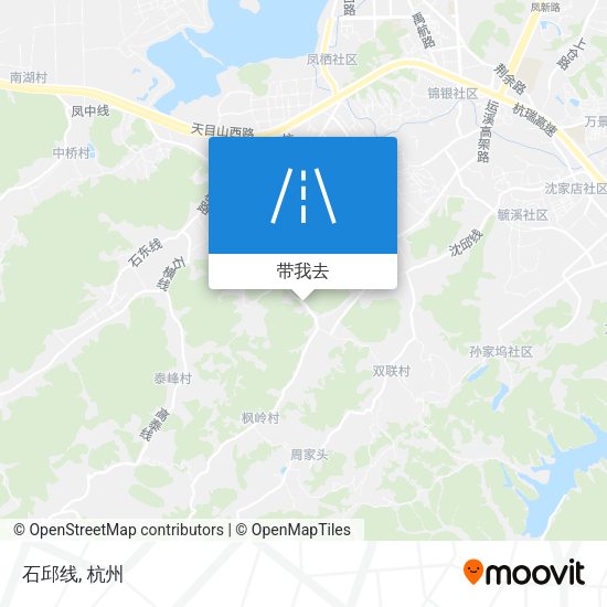 石邱线地图