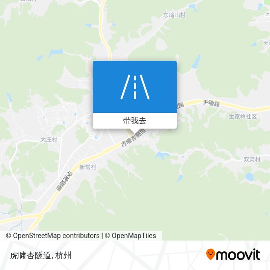 虎啸杏隧道地图
