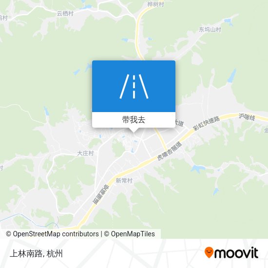上林南路地图
