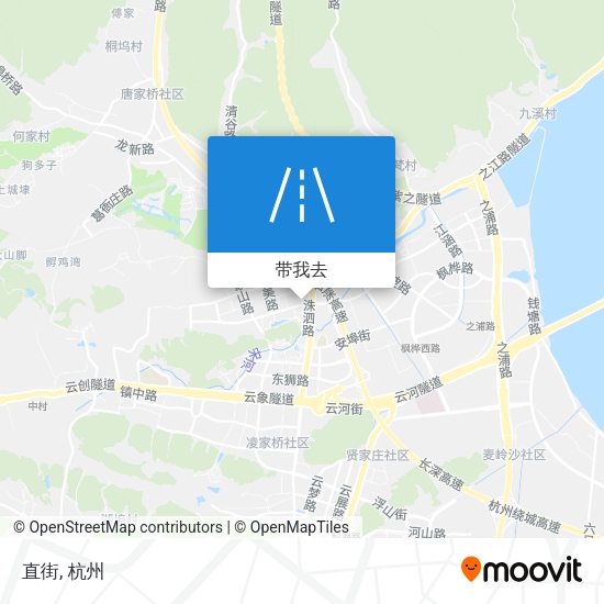 直街地图