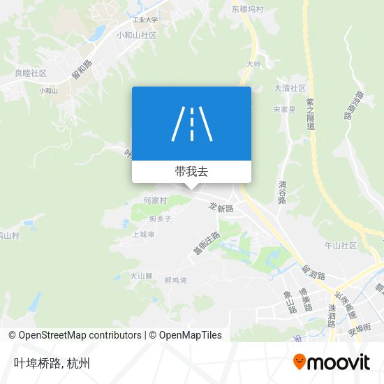 叶埠桥路地图