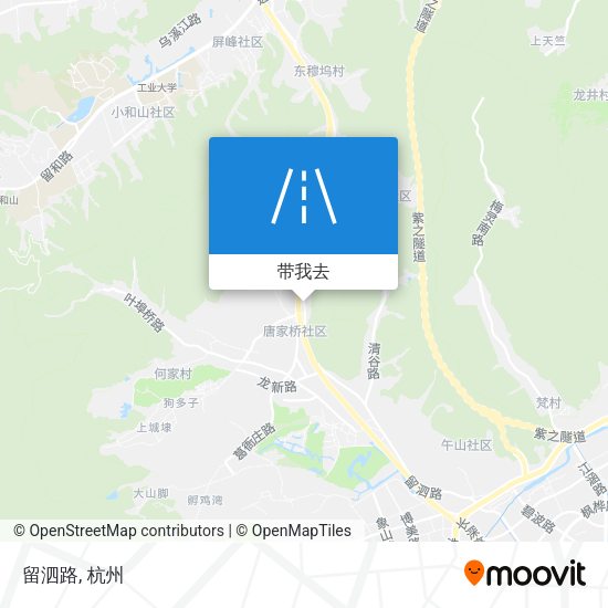 留泗路地图
