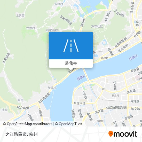 之江路隧道地图