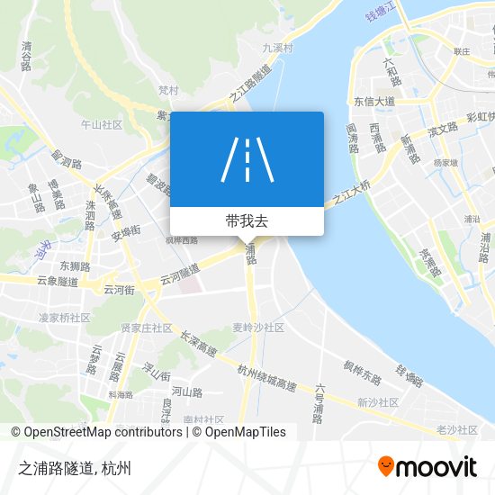 之浦路隧道地图