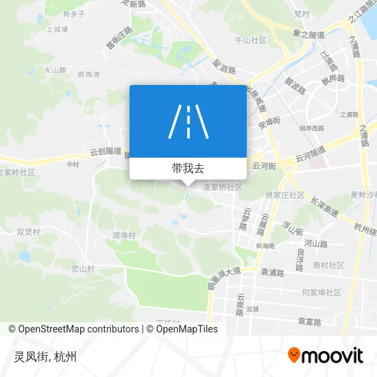 灵凤街地图