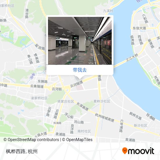 枫桦西路地图