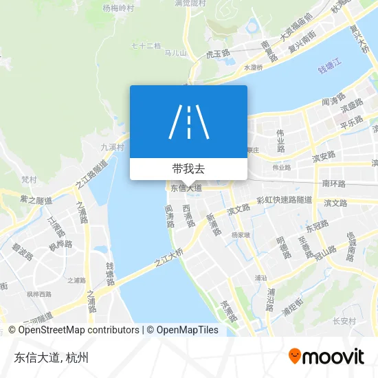 东信大道地图