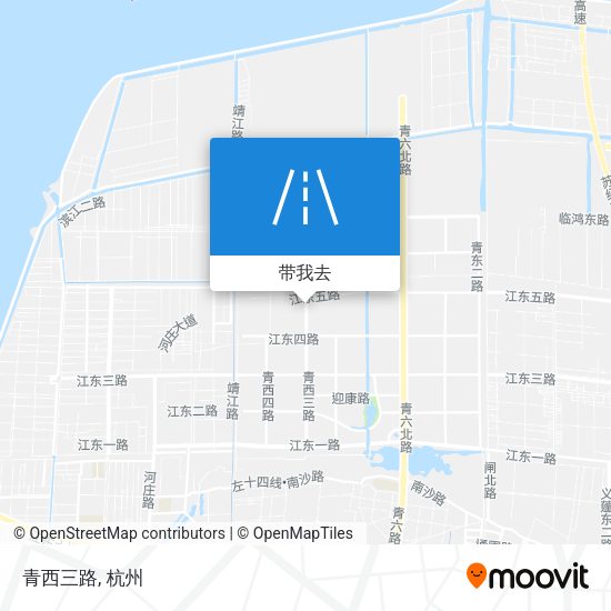 青西三路地图