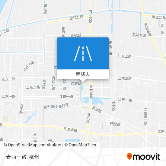 青西一路地图