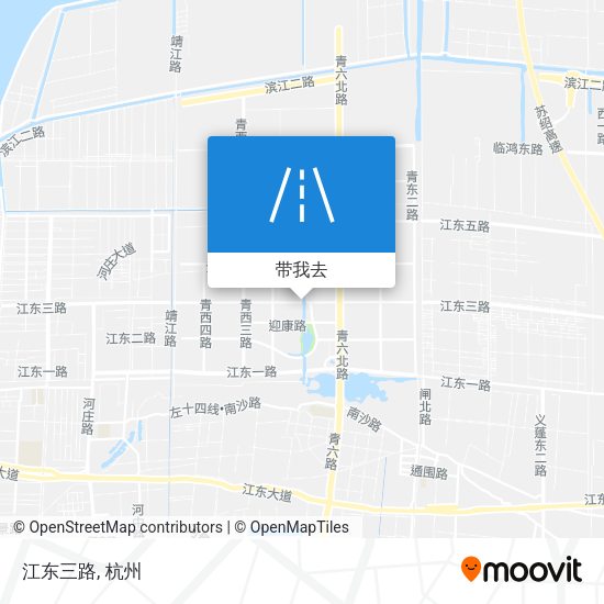 江东三路地图