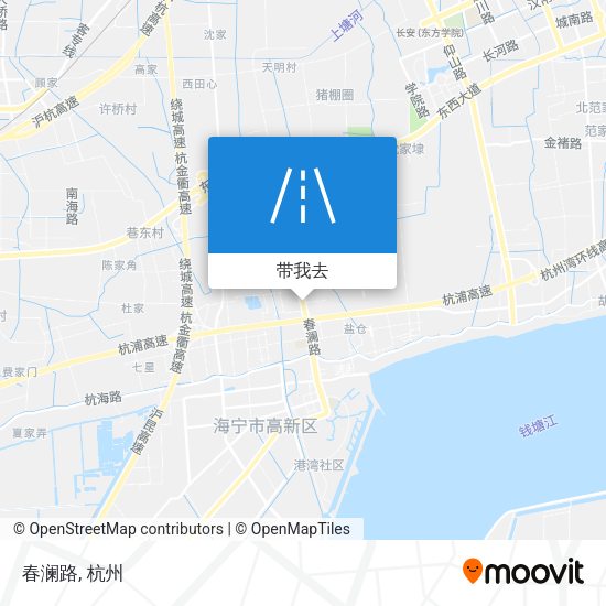 春澜路地图