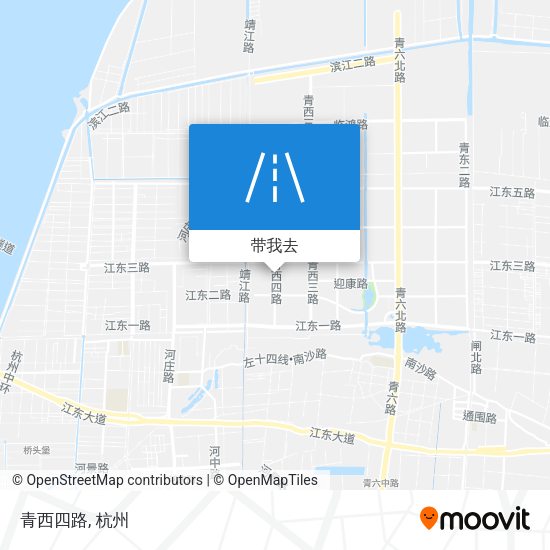 青西四路地图
