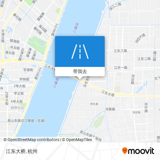 江东大桥地图