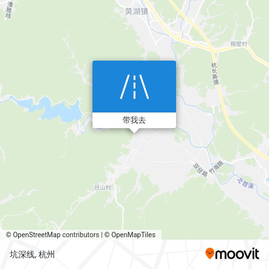 坑深线地图