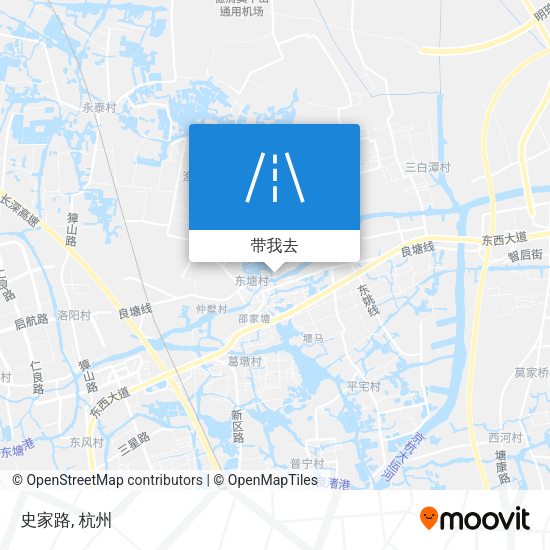 史家路地图
