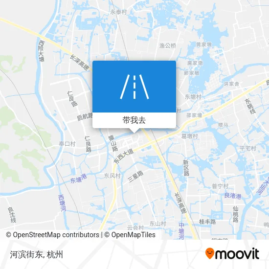 河滨街东地图