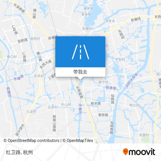 红卫路地图