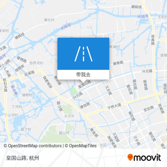 皇国山路地图