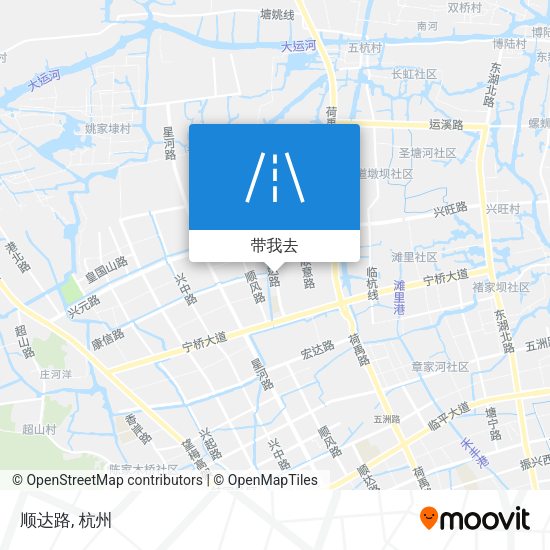 顺达路地图