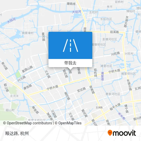 顺达路地图