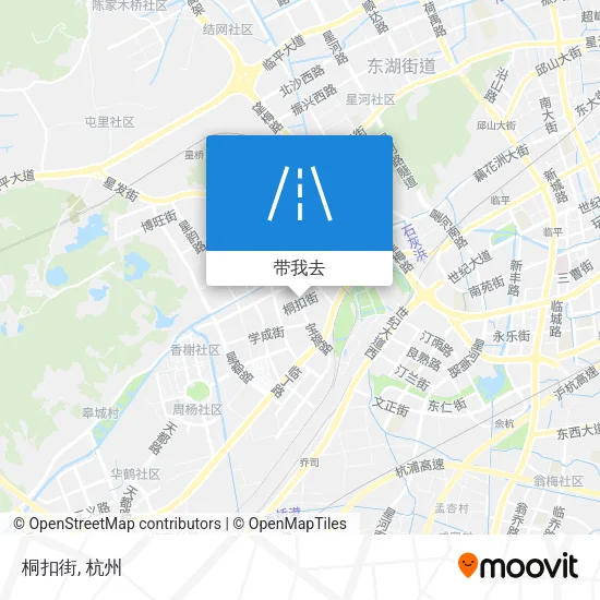 桐扣街地图