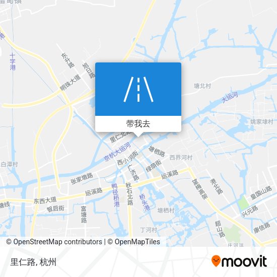 里仁路地图