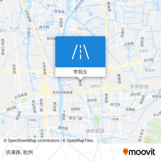 拱康路地图
